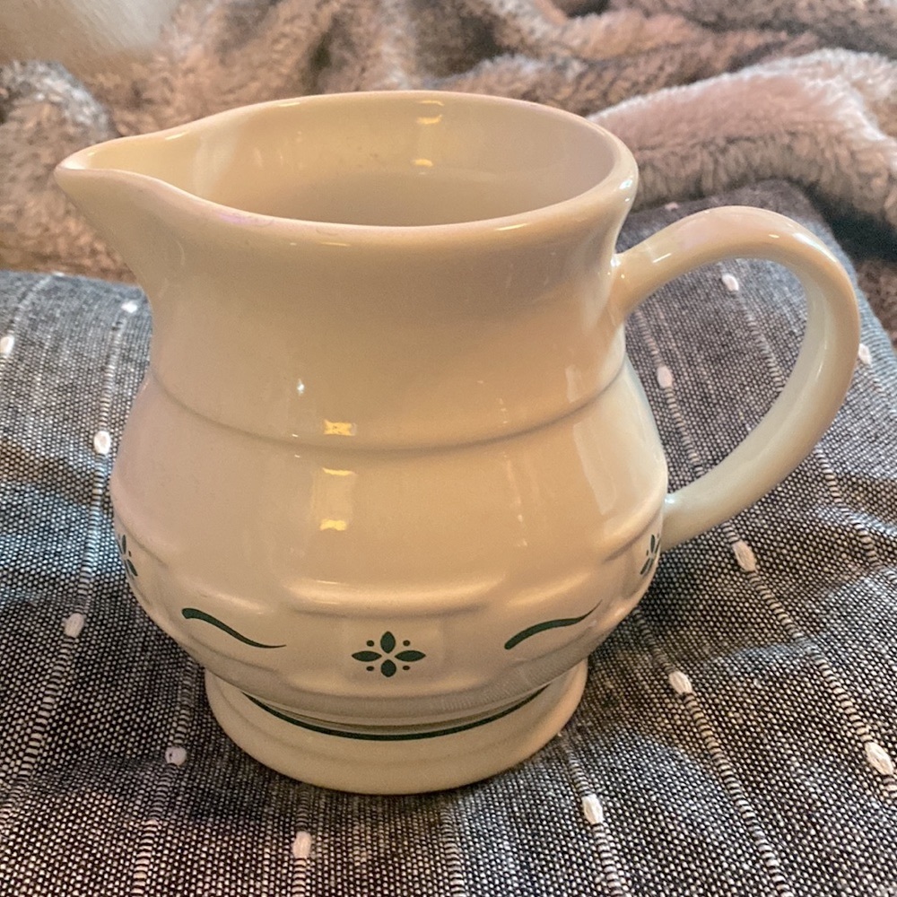 EUC) Vintage Longaberger Milk Pitcher - Picture 3 of 11